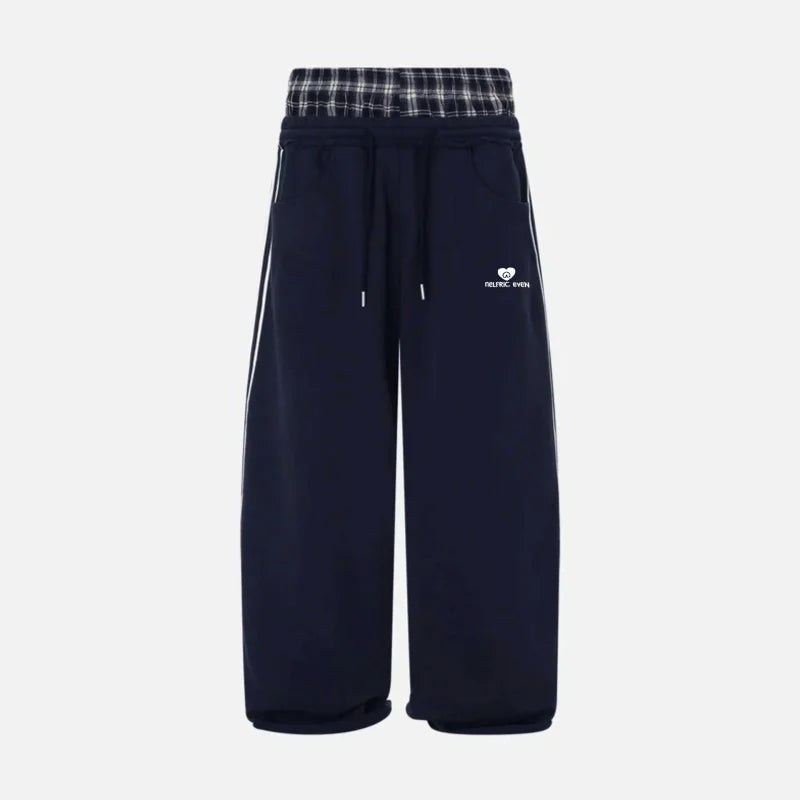 American Retro College-Inspired Loose-Fit sweatpants