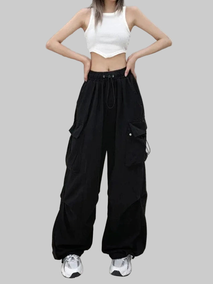 Relaxed Fit Cargo Joggers