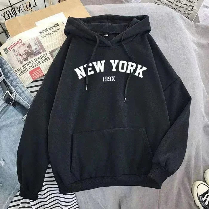 Hooded Printed sweatshirt