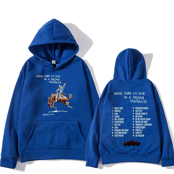 Bad Bunny RIP Unisex Hoodies