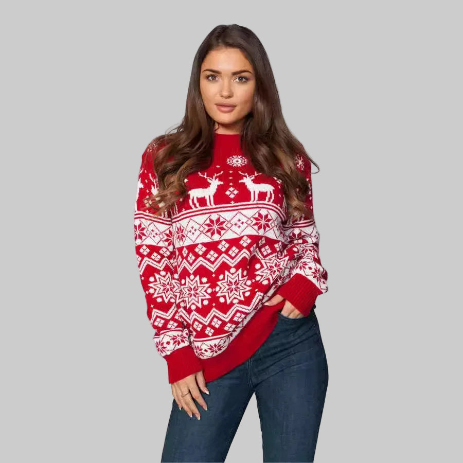 Parent-Child Family Christmas Sweaters