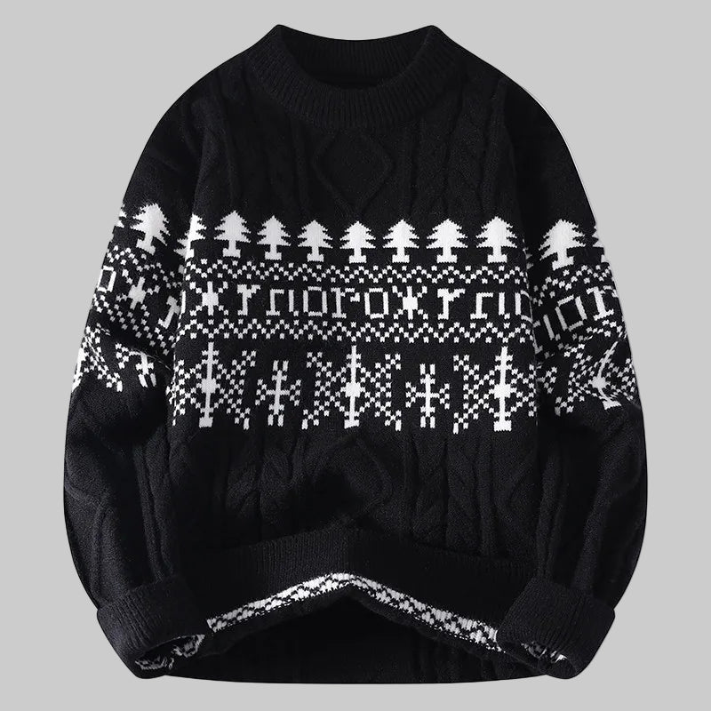 Cross-Border Christmas Crew Neck Sweater