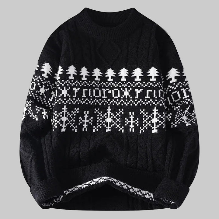 Cross-Border Christmas Crew Neck Sweater