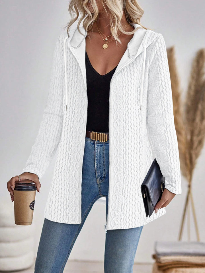 Elegant and Trendy Hooded Sweater