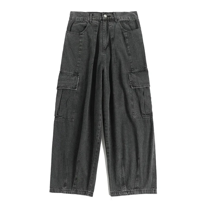 Oversized Hip Hop Style Cargo Baggy Jeans