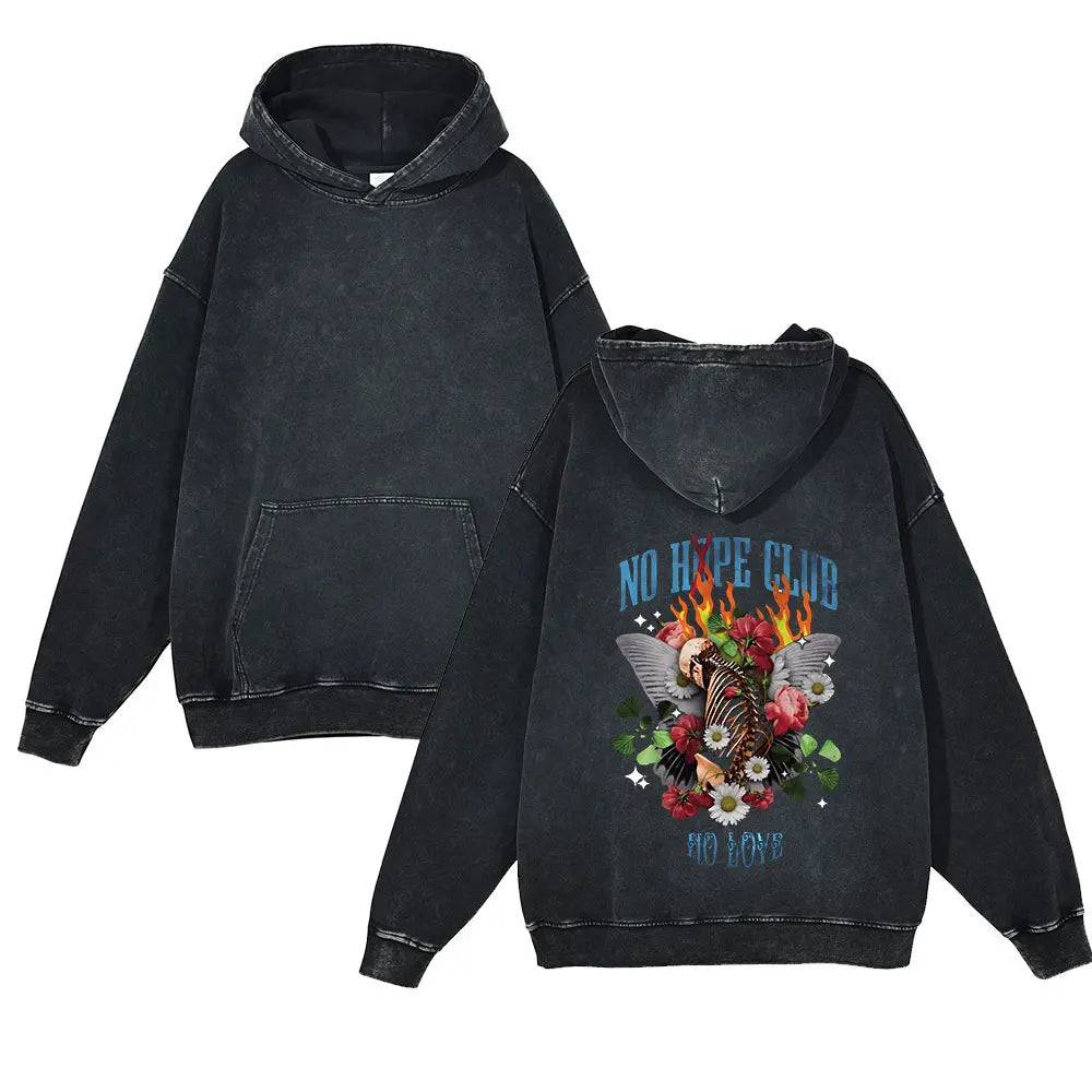 Harajuku Double Printed Hoodies