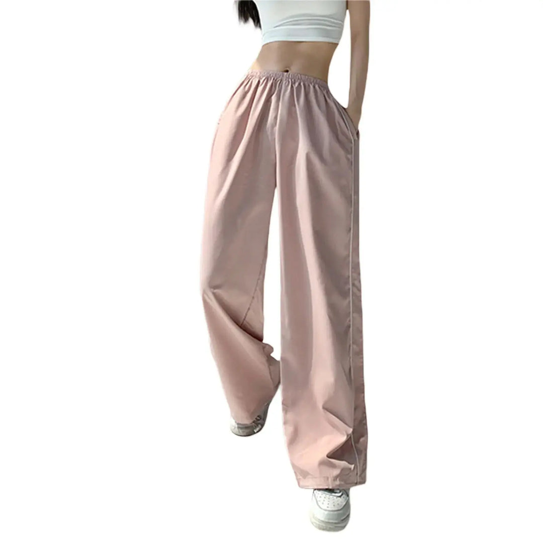 Y2K Low Waist D-string Elastic Baggy Cargo Pants