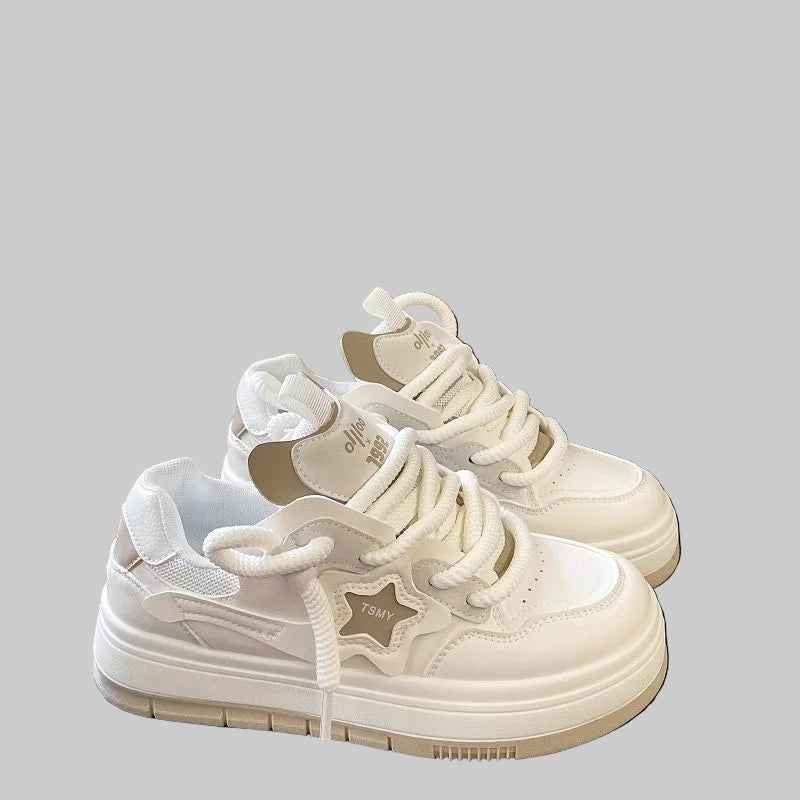 Campus Style Off-White Designer Sneakers