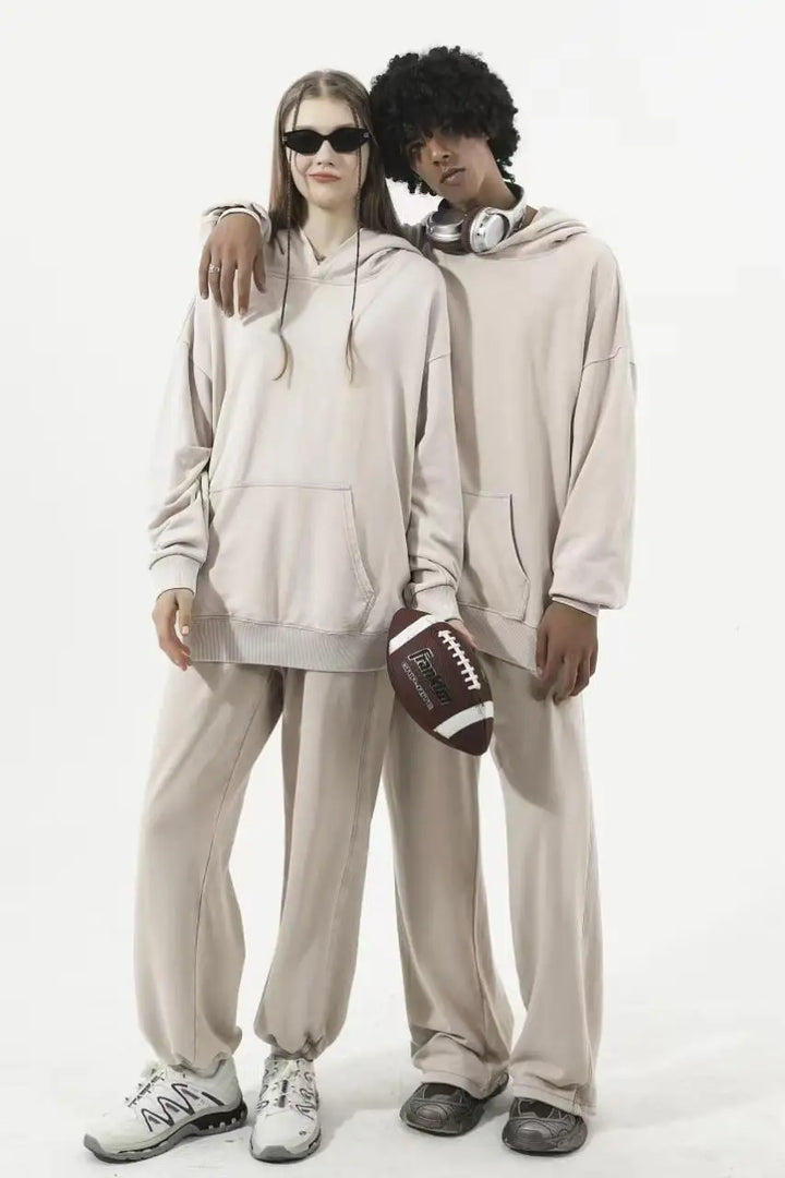 High Street Heavy Weight Washed Cotton Hoodies