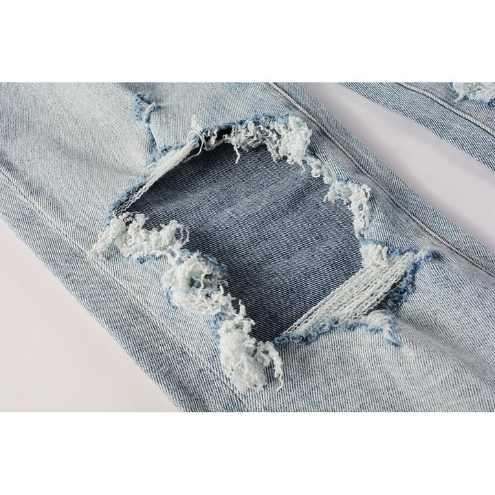 American High Street Distressed Skinny Jeans