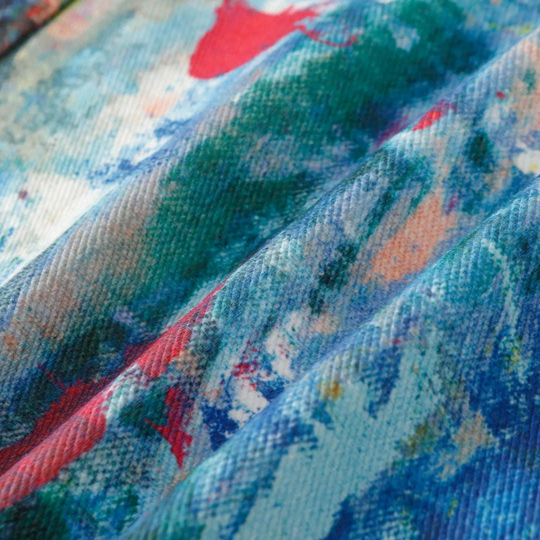 Vintage 3D Splashed Ink Jeans