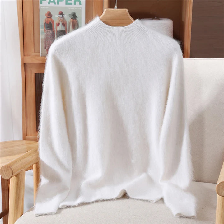 100% Mink Cashmere Autumn Winter Sweater