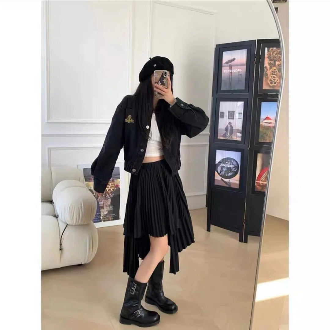 Medium Tube Short Platform Knight Boots
