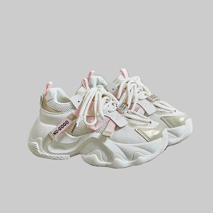 Chunky Breathable Mesh Sports Sneakers