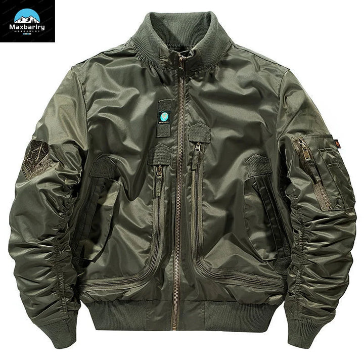 MADSEN | Retro Oversized MA-1 Bomber Jacket