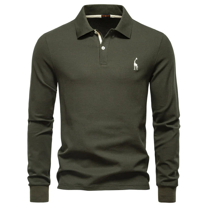 Business Casual Long Sleeve Polo