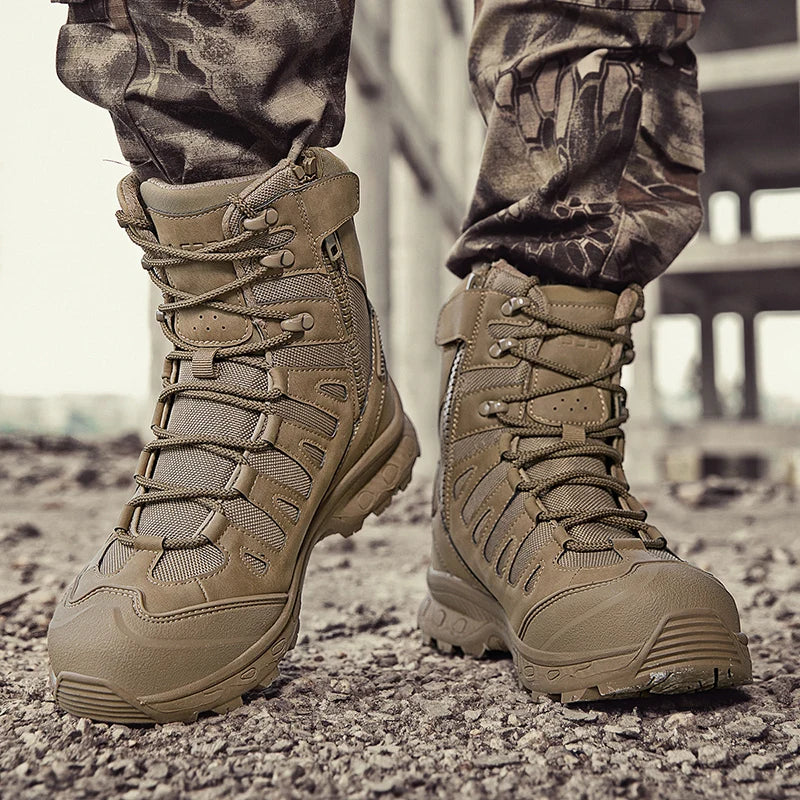HIKRR | High-Top Waterproof Men's Tactical Boots