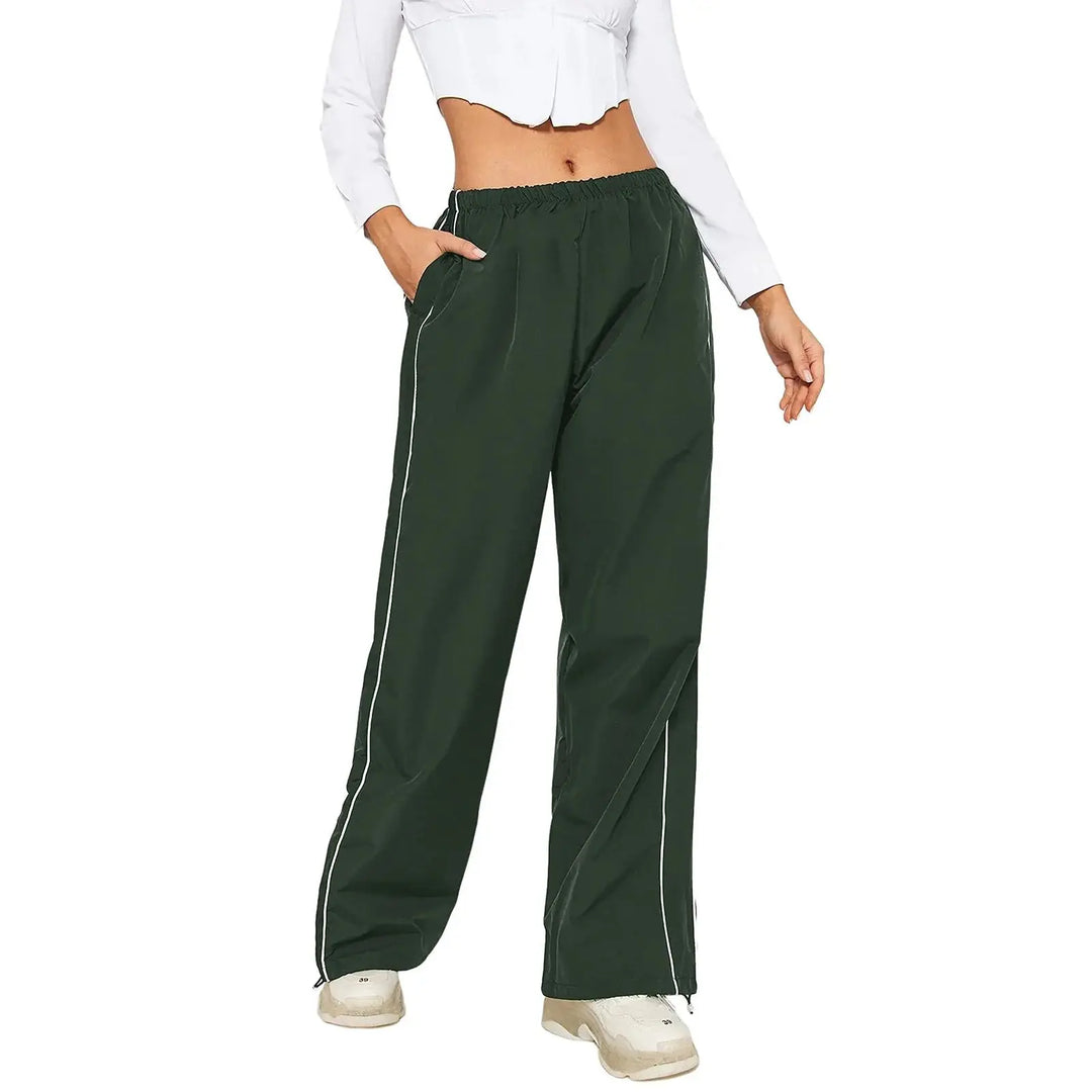 Y2K Low Waist D-string Elastic Baggy Cargo Pants