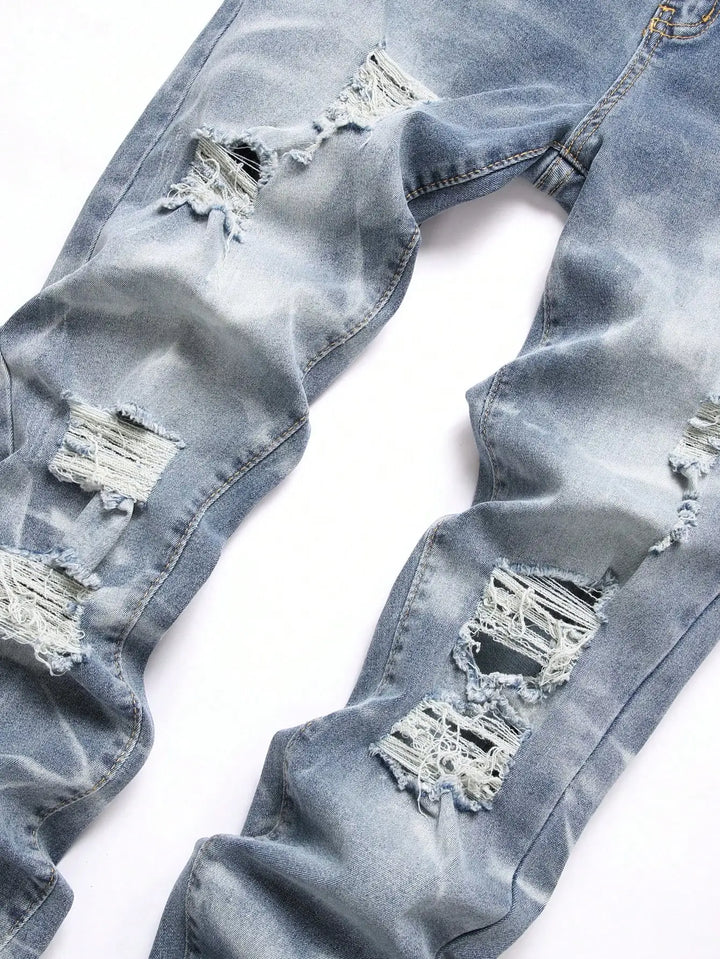Casual Slim Fit Stretch Skinny Denim Jeans