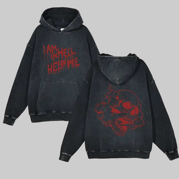 Harajuku Double Printed Hoodies