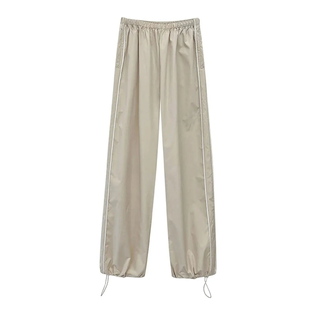 Y2K Low Waist D-string Elastic Baggy Cargo Pants