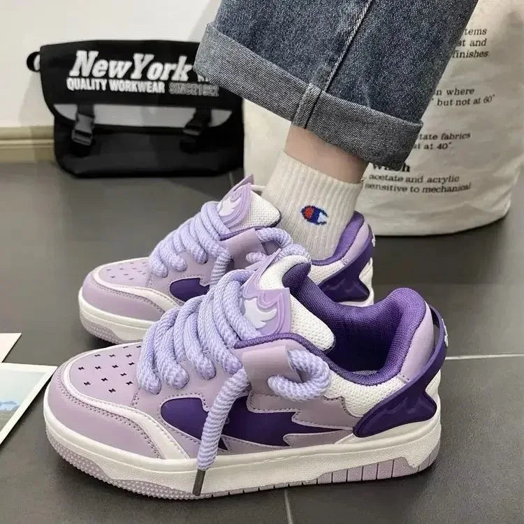Casual Retro Vulcanized Chunky Sneakers