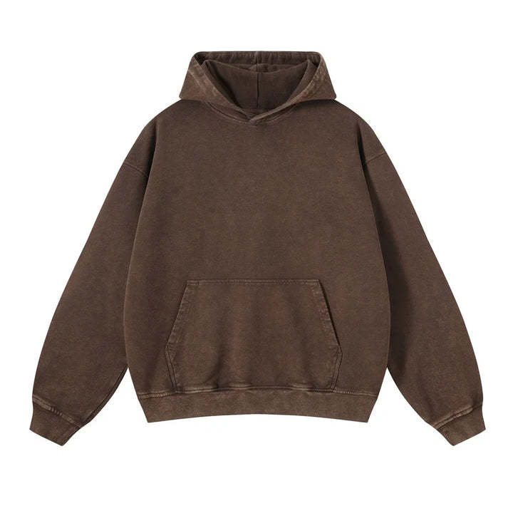 High Street Heavy Weight Washed Cotton Hoodies