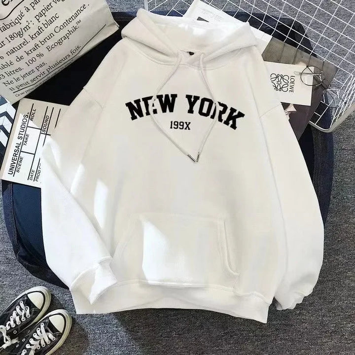 Hooded Printed sweatshirt
