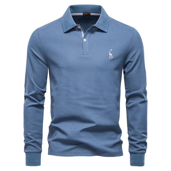 Business Casual Long Sleeve Polo