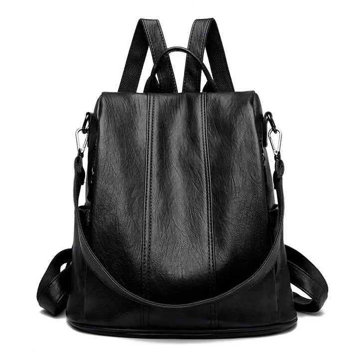Anti-Theft Vintage Leather Fashion Backpack