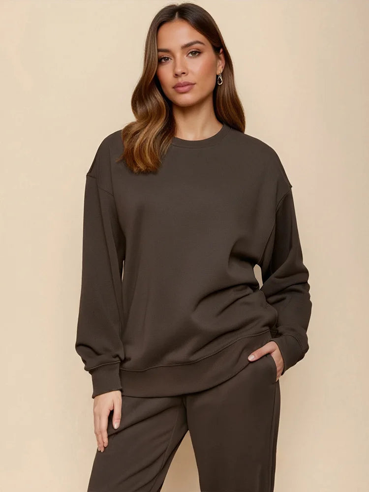 Oversized 2-Piece Outfit Tracksuit Set