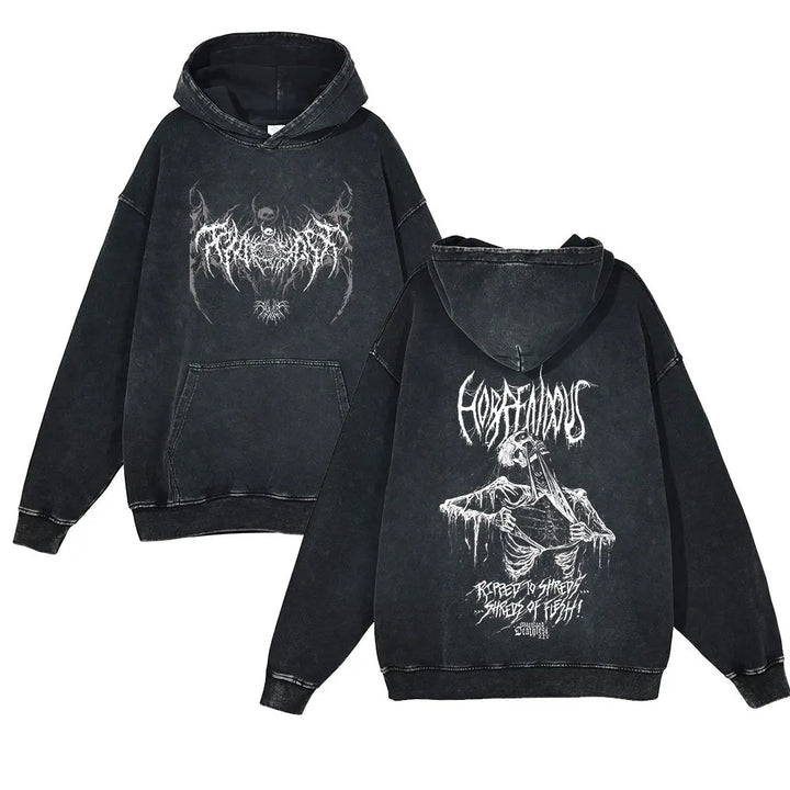 Harajuku Double Printed Hoodies