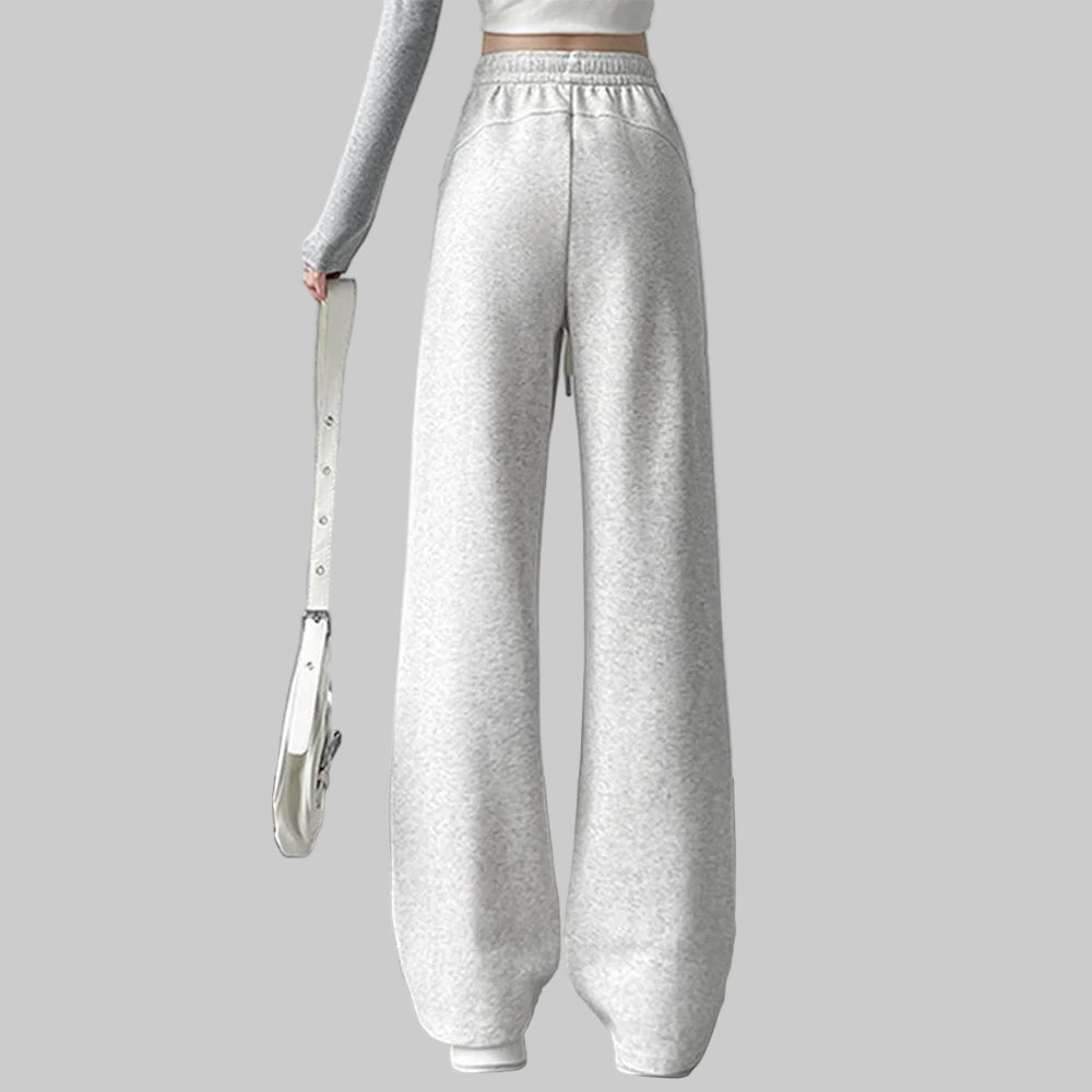 High-Waisted Casual Loose Fit Sweatpants