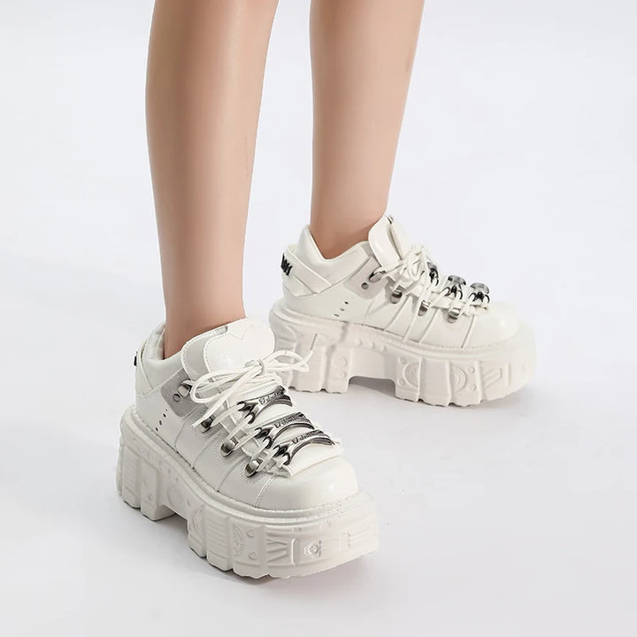 Gothic Ankle Rock Punk Style Boots