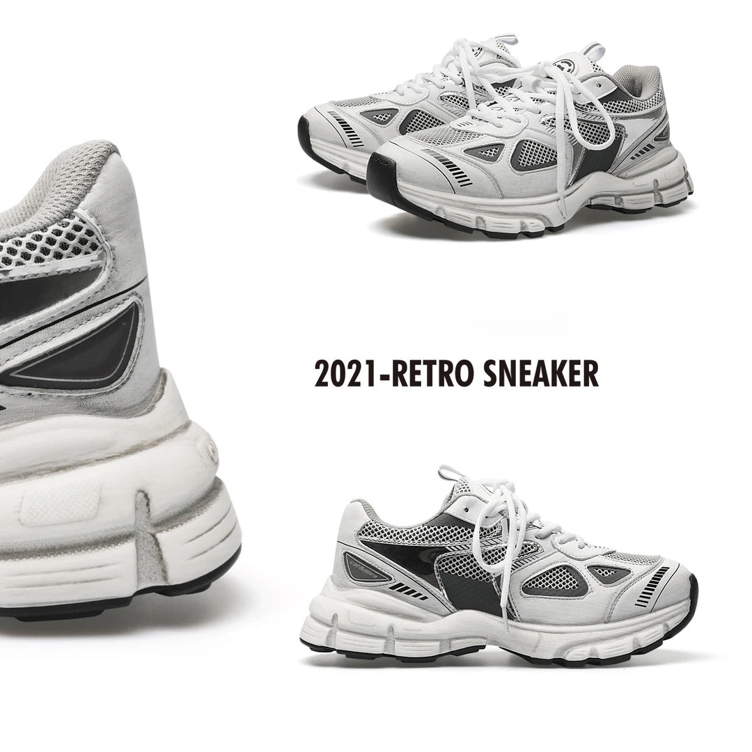 Breathable Mesh Luxury Chunky Trendy Sneakers