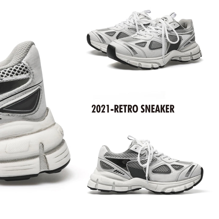 Breathable Mesh Luxury Chunky Trendy Sneakers