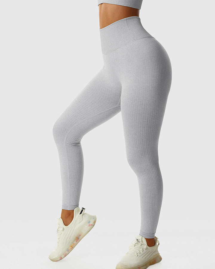 Seamless Breathable Slim-Fit Leggings with Butt Lift for Yoga