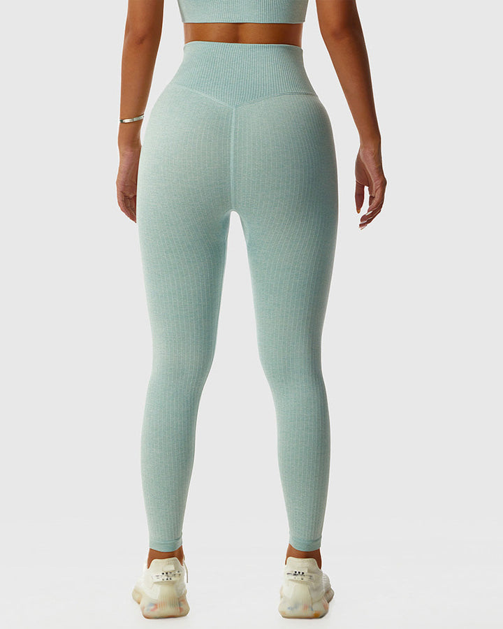 Seamless Breathable Slim-Fit Leggings with Butt Lift for Yoga