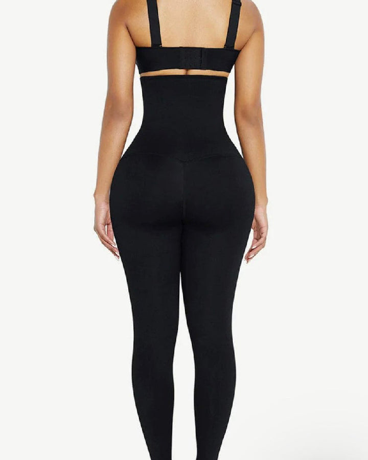 2-in-1 High Waist Zipper Leggings for Slim Fit and Tummy Control - Perfect for the Gym