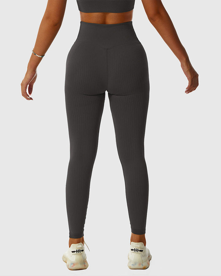 Seamless Breathable Slim-Fit Leggings with Butt Lift for Yoga