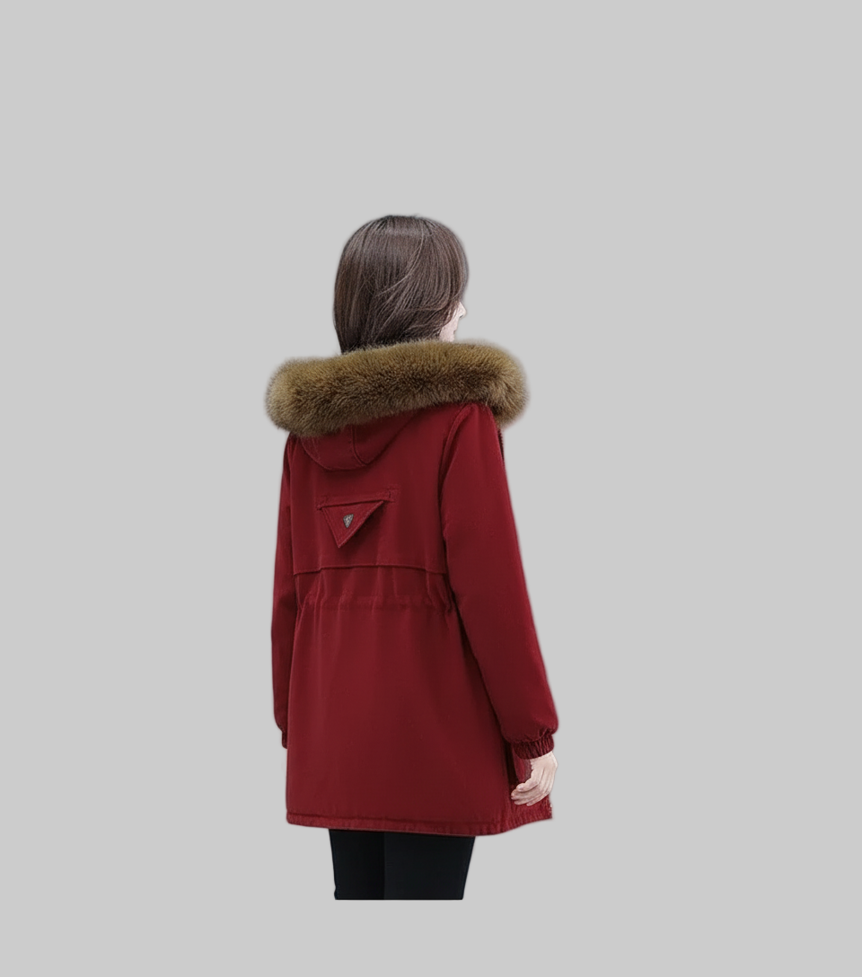 Short cotton Fleece lining winter Jacket