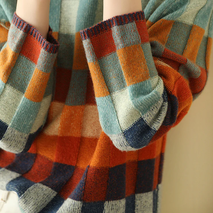 HULO Cozy Turtleneck Knit Sweater