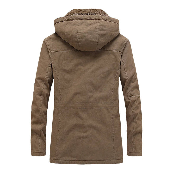 Military Cargo Thick Warm Cotton Winter Coat