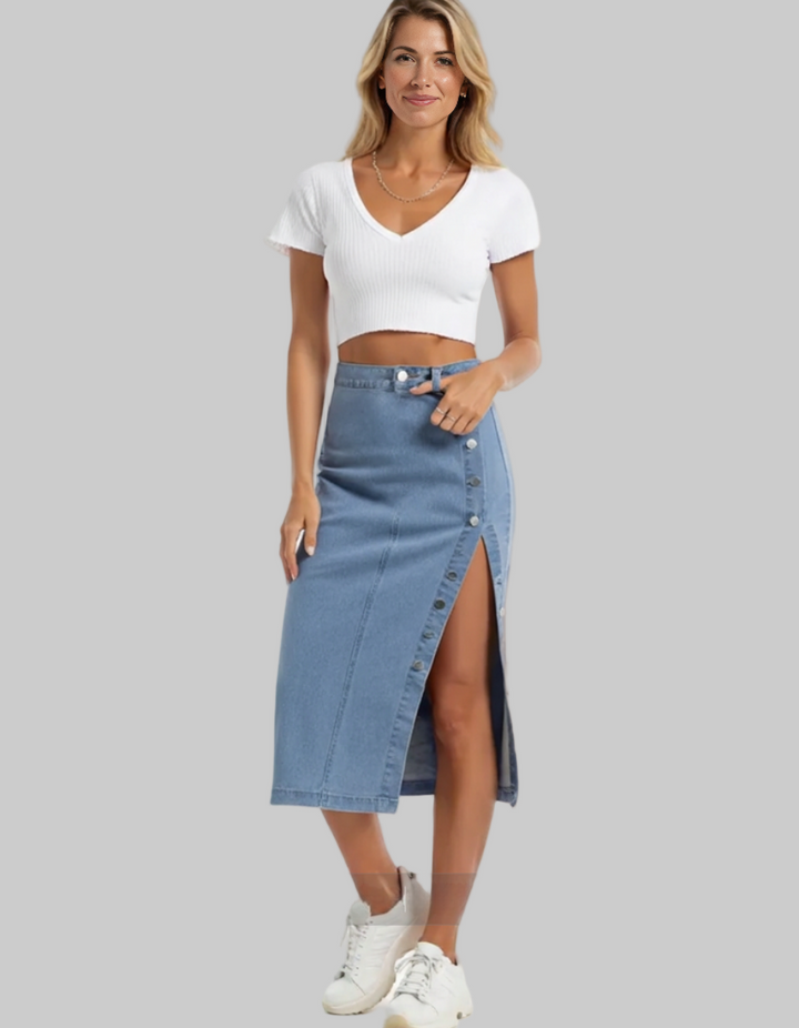Emma | Chic and Form-Fitting Denim Skirt