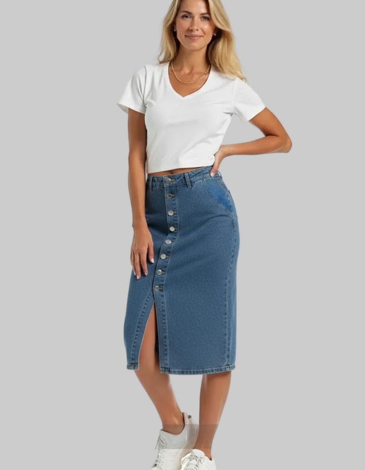 Emma | Chic and Form-Fitting Denim Skirt