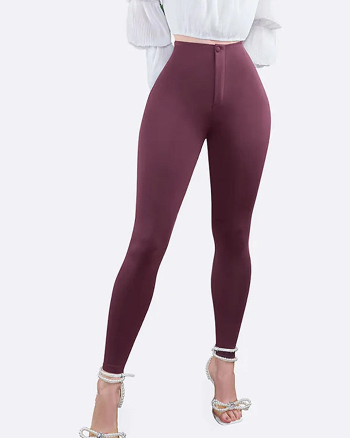 High-Waisted Shaping Leggings with Tummy Control and Butt Lifting Features
