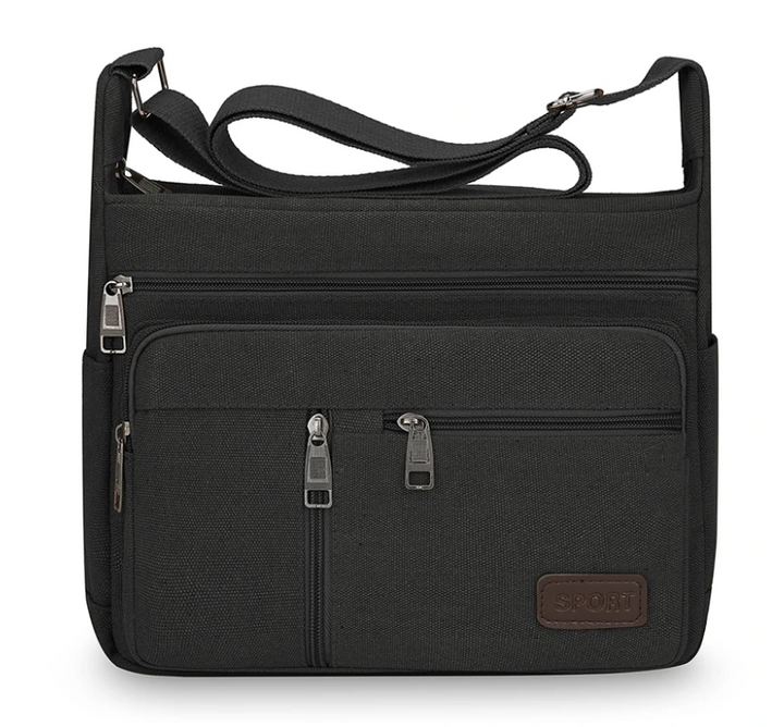 Retro Messenger Crossbody Canvas Travel Bag